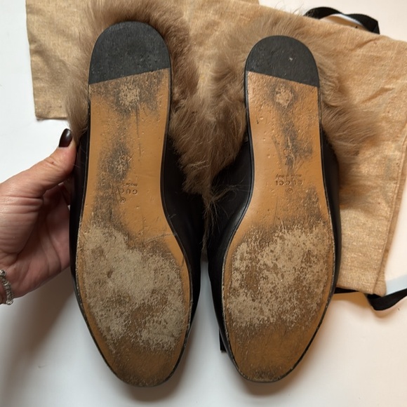 Gucci Princeton mules with Fur 40 - Picture 6 of 6